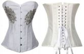 CORSELET BRANCO PARA REVEILLON