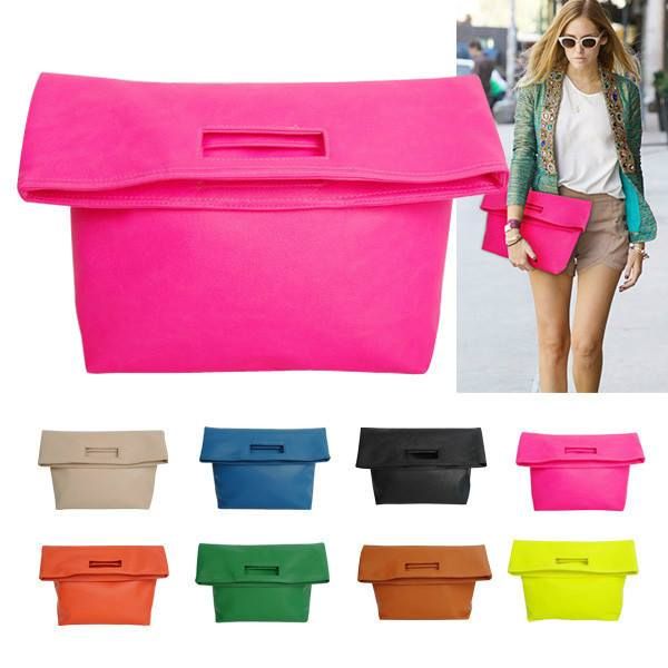 BOLSA VARIAS CORES TIPO ENVELOPE