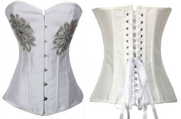 CORSELET BRANCO PARA REVEILLON