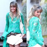 BLUSA RENDA GRIPER AZUL